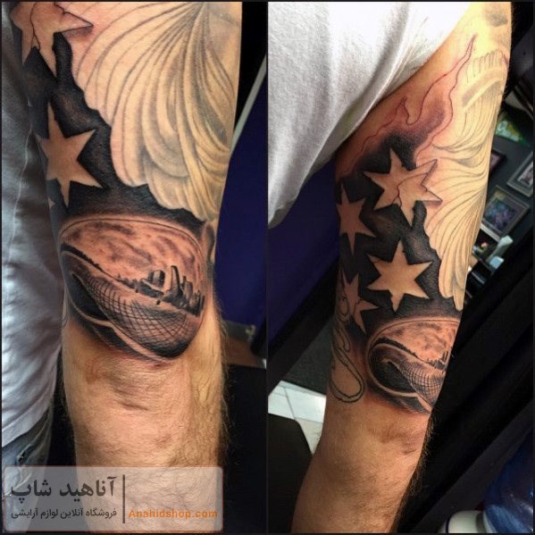 طرح تاتو مردانه